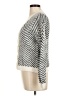 Shein Chevron-herringbone Silver Cardigan Size 6 - photo 5