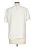 Brooks Brothers 100% Polyester Ivory Short Sleeve Top Size 10 - photo 2