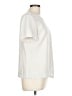 Brooks Brothers 100% Polyester Ivory Short Sleeve Top Size 10 - photo 4