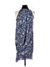 Loyal Hana 100% Polyester Print Blue Casual Dress Size S - photo 2