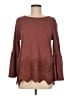 Suzanne Betro Burgundy Pullover Sweater Size M - photo 1