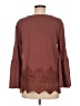 Suzanne Betro Burgundy Pullover Sweater Size M - photo 2