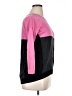 Vertical Design Color Block Pink Pullover Sweater Size 1X - photo 4