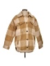 American Eagle Outfitters Plaid Tan Coat Size XS - photo 1