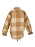 American Eagle Outfitters Plaid Tan Coat Size XS - photo 2