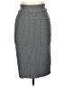 Renee C. Chevron-herringbone Gray Formal Skirt Size M - photo 1