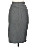 Renee C. Chevron-herringbone Gray Formal Skirt Size M - photo 2