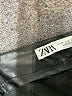 Zara Black Faux Leather Pants Size 2 - photo 8