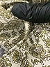 Topshop Paisley Green 3/4 Sleeve Button-Down Shirt Size 2 - photo 8