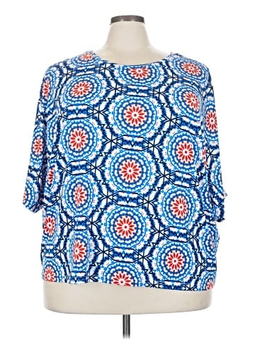 K. Jordan 3/4 Sleeve Blouse (view 1)