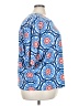 K. Jordan Blue 3/4 Sleeve Blouse Size 4X - photo 4