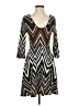 Young Threads Chevron-herringbone Black Casual Dress Size S - photo 1