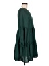 Unbranded Solid Green Casual Dress Size M - photo 4