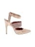 Sigerson Morrison Ivory Tan Heels Size 8 1/2 - photo 1