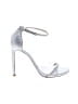 Stuart Weitzman Silver Sandals Size 10 - photo 1