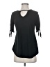 KRISTIN NICOLE Black 3/4 Sleeve Top Size S - photo 1