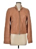 J.Crew Collection 100% Leather Brown Tan Leather Jacket Size 8 - photo 1