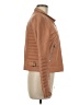 J.Crew Collection 100% Leather Brown Tan Leather Jacket Size 8 - photo 4