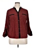 Notations 100% Polyester Red 3/4 Sleeve Blouse Size XL (petite) - photo 1