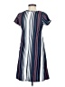 Discreet Stripes Blue Casual Dress Size S - photo 2