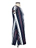 Discreet Stripes Blue Casual Dress Size S - photo 4