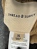 Thread & Supply 100% Polyester Tan Vest Size XL - photo 6