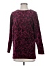Lizsport Paisley Burgundy Pullover Sweater Size P (petite) - photo 1