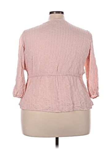 Como Blu 3/4 Sleeve Blouse (view 2)