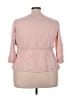 Como Blu Pink 3/4 Sleeve Blouse Size 3X - photo 2