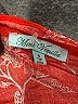 Mint Vanilla 100% Rayon Red 3/4 Sleeve Blouse Size 8 - photo 7
