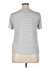 Green Envelope Stripes Silver Short Sleeve T-Shirt Size XL - photo 2