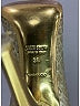 Miu Miu Metallic Silver Gold Metallic Snakeskin Heels Size EU 38 - photo 6