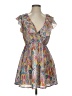 Assorted Brands 100% Polyester Paisley Gray Cocktail Dress Size S - photo 1