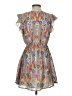 Assorted Brands 100% Polyester Paisley Gray Cocktail Dress Size S - photo 2