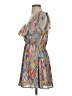 Assorted Brands 100% Polyester Paisley Gray Cocktail Dress Size S - photo 5