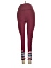 AB Color Block Burgundy Active Pants Size S - photo 2