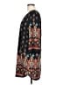Fab'rik 100% Polyester Print Black Casual Dress Size L - photo 5