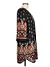 Fab'rik 100% Polyester Print Black Casual Dress Size L - photo 4