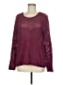 PBJ Blues Burgundy Pullover Sweater Size M - photo 1