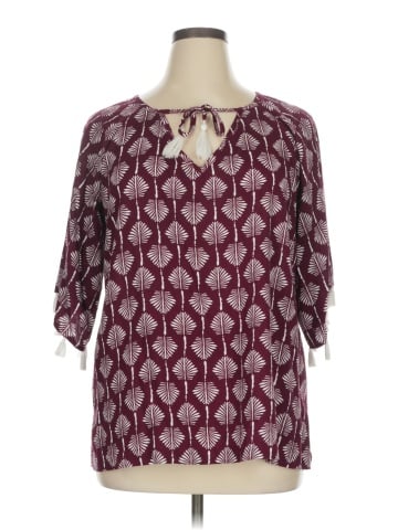 Escapada 3/4 Sleeve Blouse (view 1)