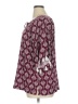 Escapada 100% Rayon Burgundy 3/4 Sleeve Blouse Size XL - photo 5