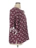 Escapada 100% Rayon Burgundy 3/4 Sleeve Blouse Size XL - photo 4