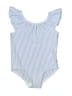 H&M Stripes Blue One Piece Swimsuit Size 18-24 mo (18m-2T) - photo 1