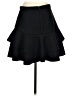 J.Crew Solid Black Formal Skirt Size 2 - photo 2