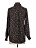 Elie Tahari 100% Polyester Floral Black Long Sleeve Blouse Size XS - photo 2