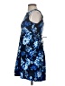 Speechless Print Blue Cocktail Dress Size 16 - photo 5