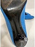 Gucci Color Block Blue Leather Guccissima Open Toe Pumps  Size EU (IT) 38 1/2 / US 8 1/2 - photo 4