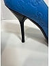 Gucci Color Block Blue Leather Guccissima Open Toe Pumps  Size EU (IT) 38 1/2 / US 8 1/2 - photo 3