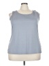 Sami & JO Gray Sleeveless Blouse Size 3X - photo 1