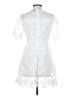 Shein 100% Polyester White Casual Dress Size S - photo 2